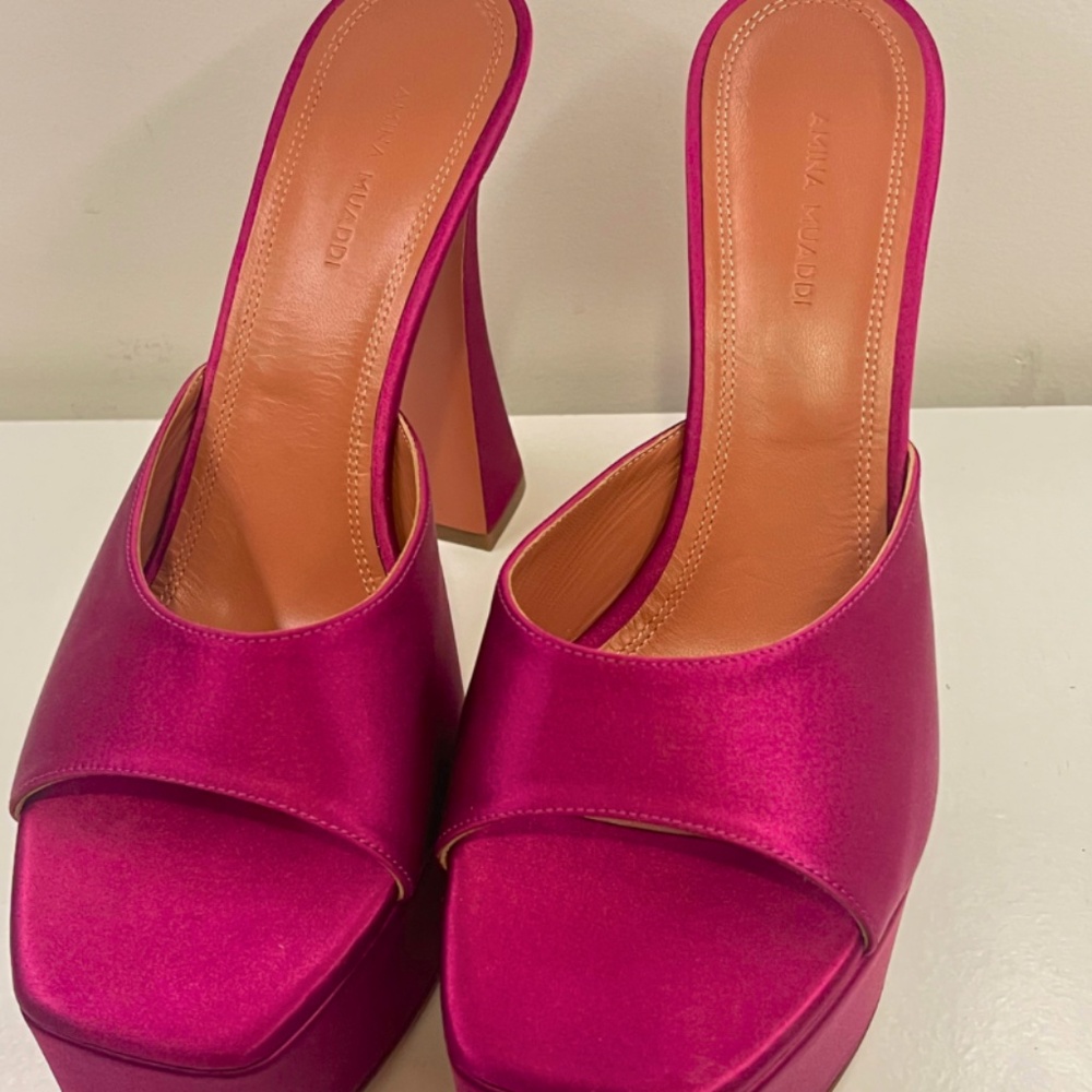 Amina Muaddi Dalida Sandals